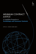 Book Cover, Minimum Contract Justice