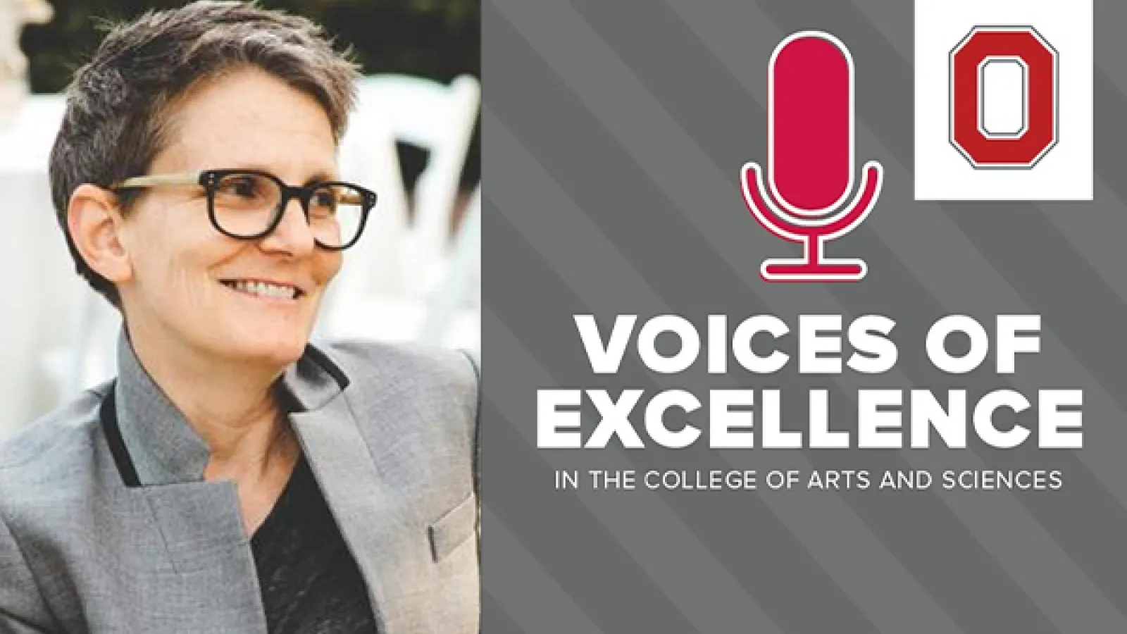 Dr. Winnubst and the Voices of Excellence Logo