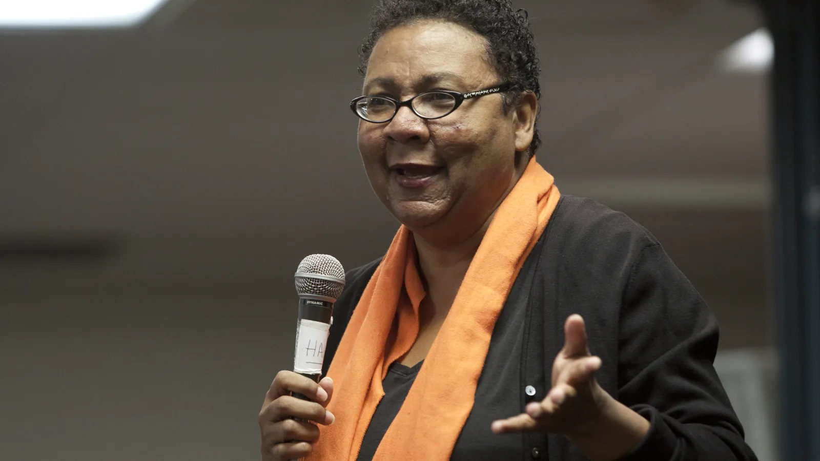 bell speaking at the Hale Center