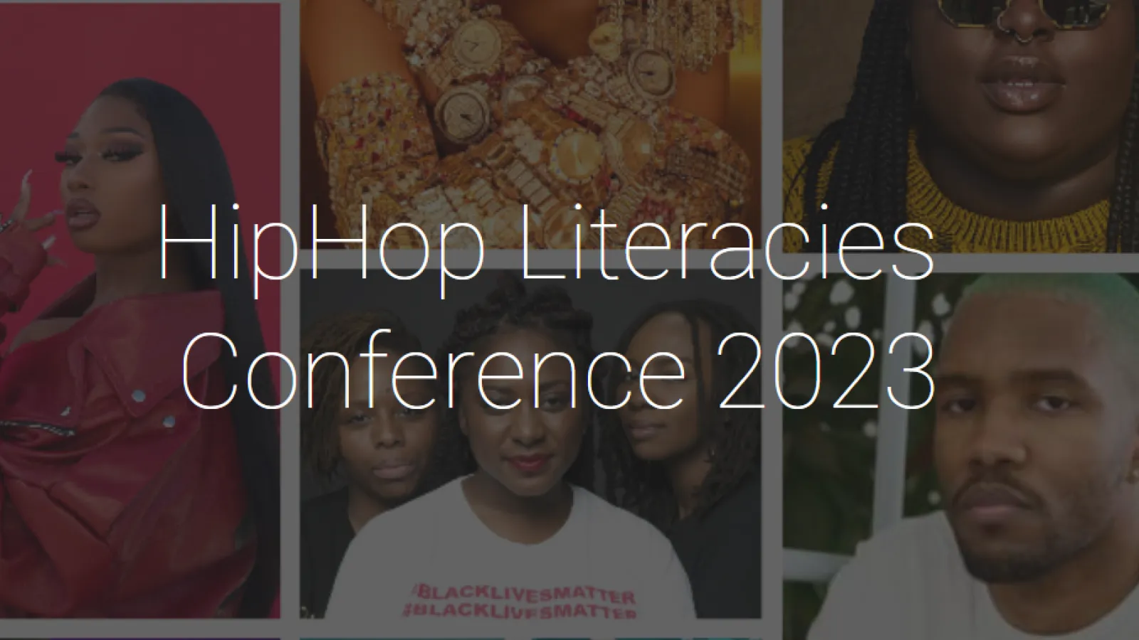 Hip Hop Literacies Conference 2023 Poster Image