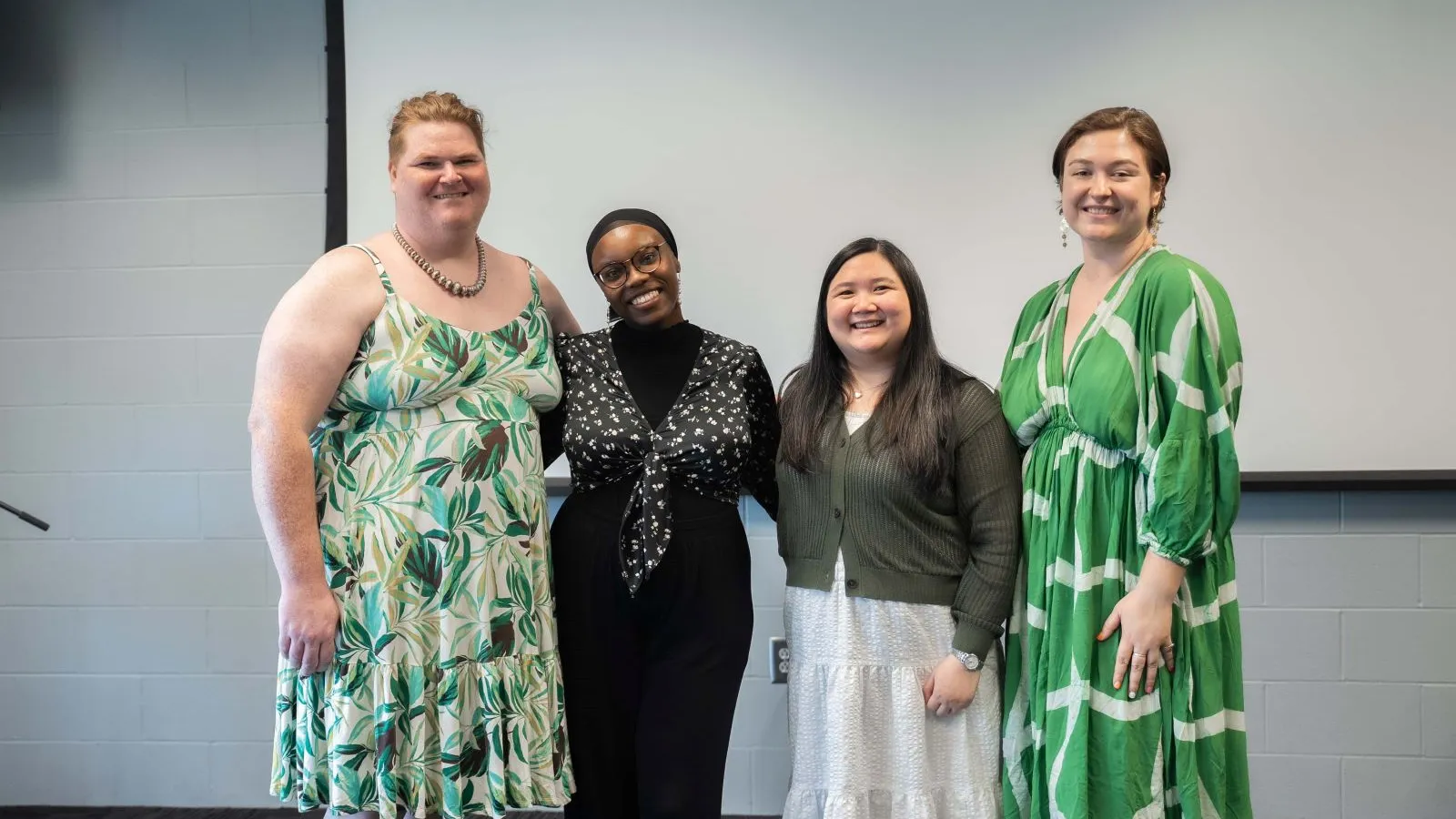 Group of WGSS graduate students graduating in 2025