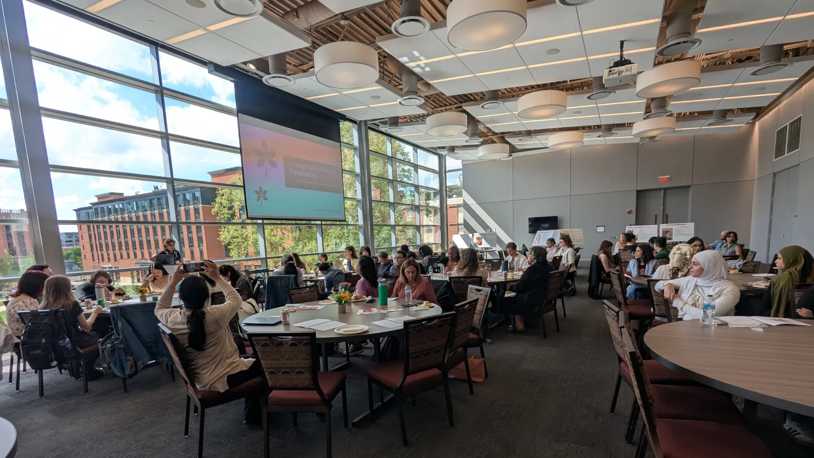 Photo of WGSS annual spring reception in April 2026