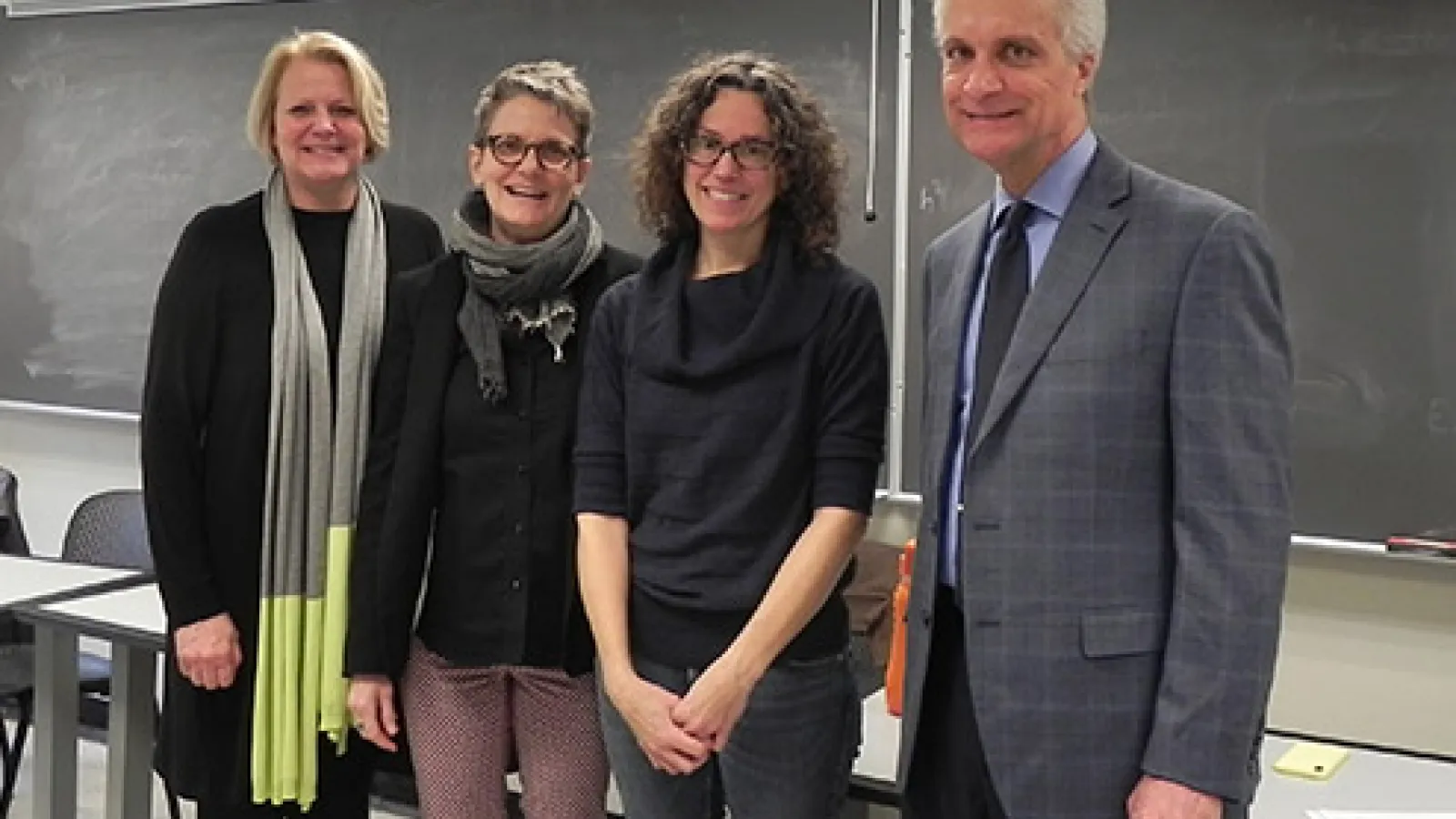 Peter Hahn, Shannon Winnubst, Mary Thomas, and Janet Box-Steffensmiser