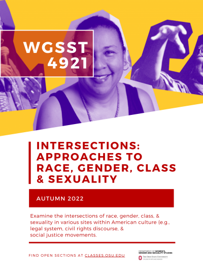 WGSST 4921 AU22 Course Flyer