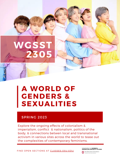 Flyer for WGSST 2305