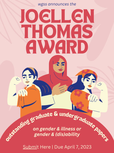 Joellen Thomas Award Flyer