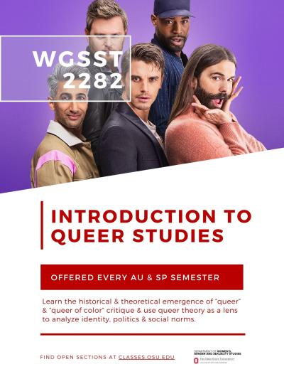 Intro to Queer Studies Flyer