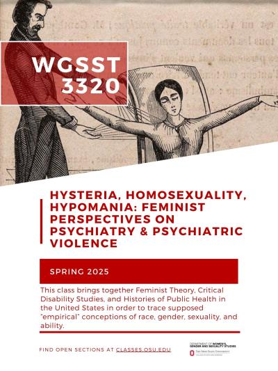 WGSST 3320: Feminist Perspectives on Psychiatry & Psychiatric Violence