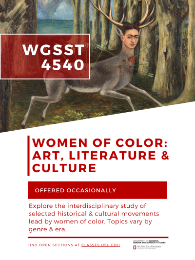 WGSST 4540: Women of Color & Art