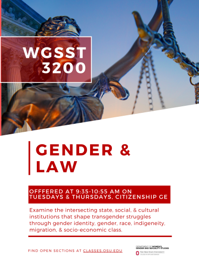 WGSST 3200: Gender & Law