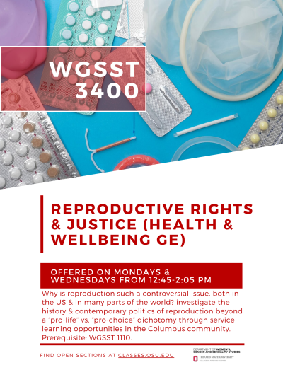 WGSST 3400: Reproductive Justice