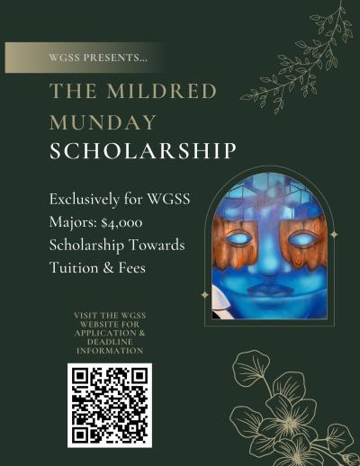 Mildred Munday Scholarship Flyer