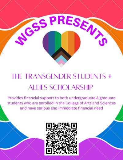 Transgender Students + Allies Scholarship