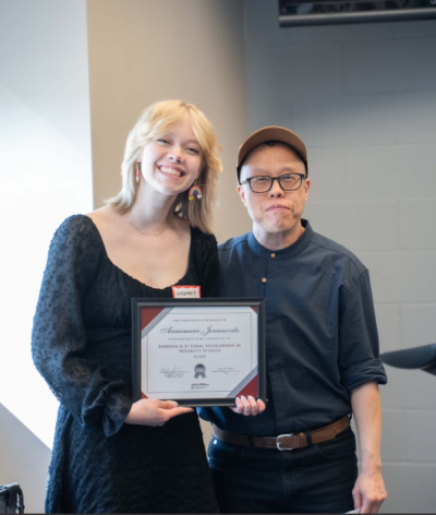 Photo of Annamarie Jowanovitz, our 2025 Barbara and Si Sokol Award Receipien