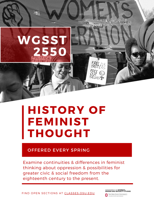 WGSST 2550: Historical Feminist Thought