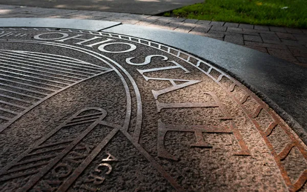 Part of university seal
