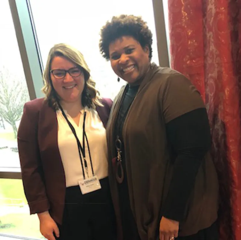 Masters Student Allison Susor and Dr. Wendy Smooth