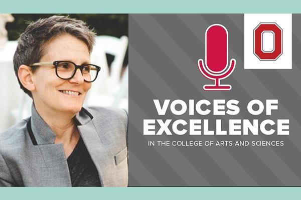 Dr. Winnubst and the Voices of Excellence Logo