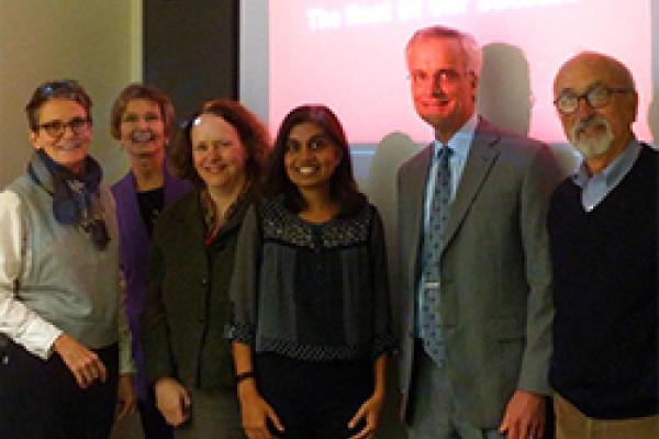 Ratner Award Winner Mytheli Sreenivas Several OSU members celebrating Dr. Sreenivas' achievement.